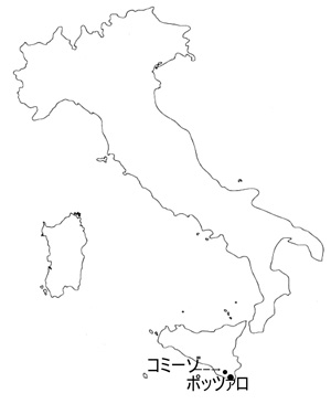 イタリア地図