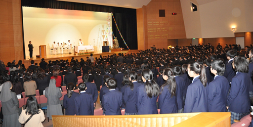 静岡サレジオの生徒たち